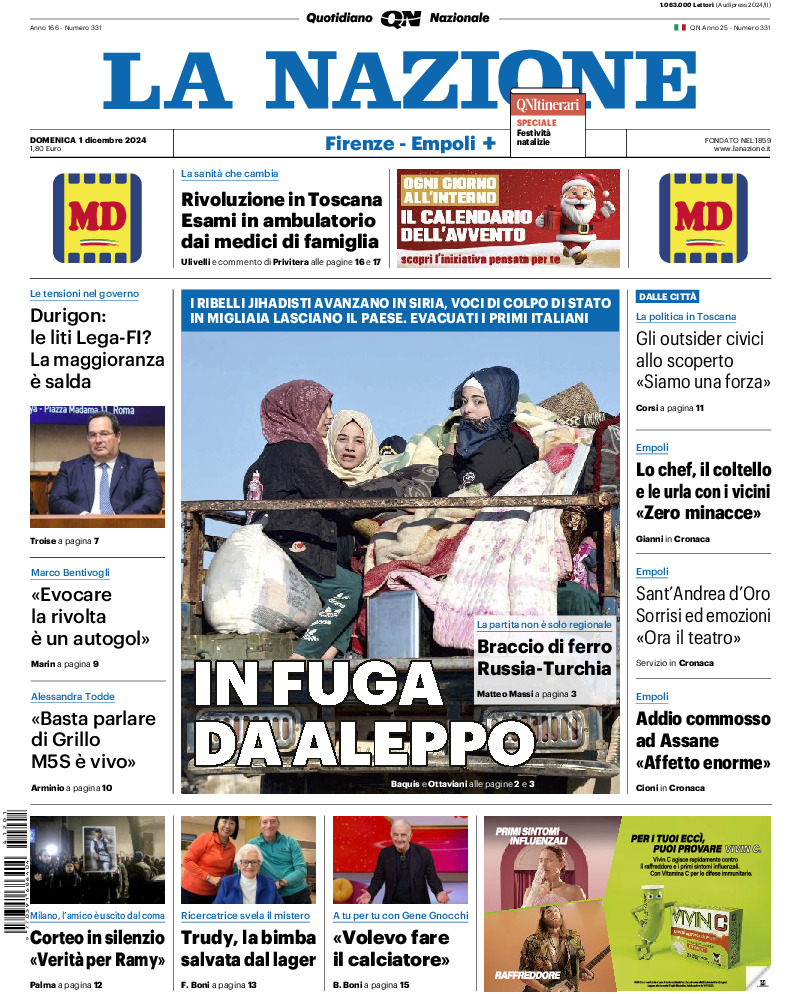 Prima-pagina-la nazione-edizione-di-oggi-20241201